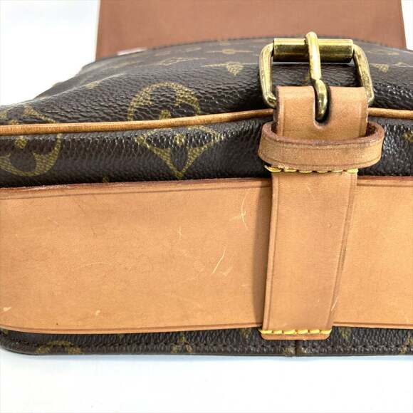 LOUIS VUITTON Authentic Brown Monogram Canvas Shoulder Bag - Picture 8 of 16